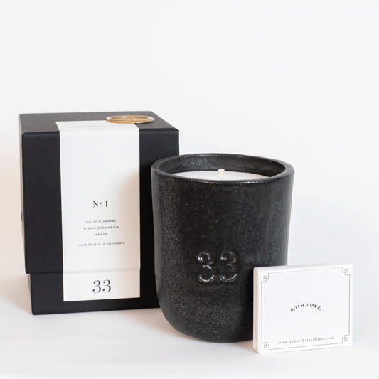 ByAdo x 33 - No. 1 Ceramic Candle